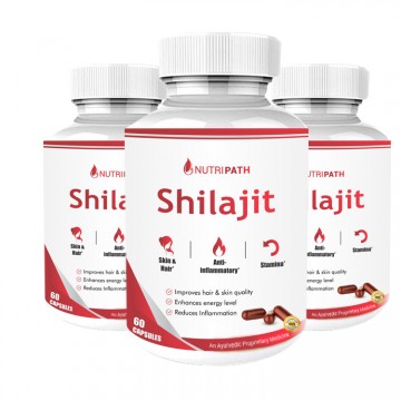 Nutripath Shilajit Extract - 3 Bottle 